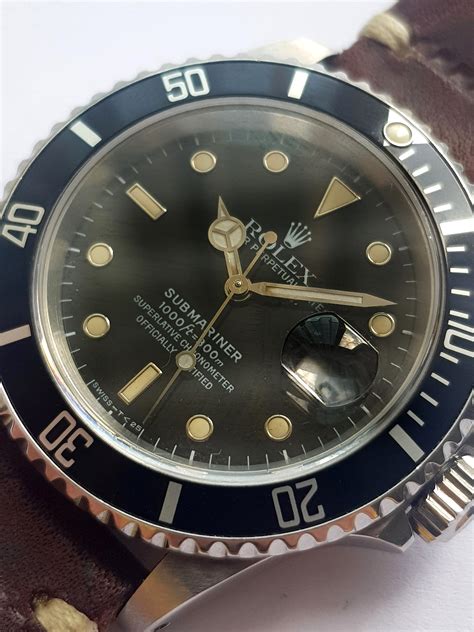 rolex tritium dial replacement